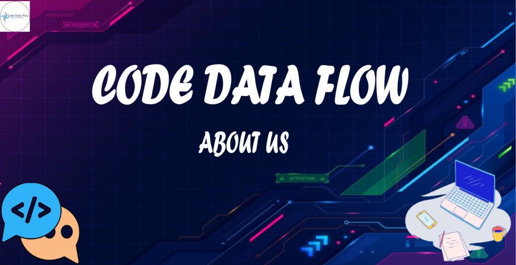 code data flow about us section