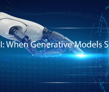 Agentic AI concept showing the transition from generative models to autonomous goal-driven systems